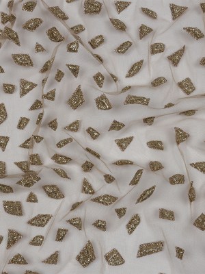 3D Puffy Glitter Tulle – Mink Geometric Gradient 3D Puffy Glitter Tulle – Mink Geometric Gradient