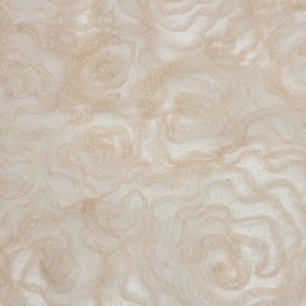 3D Fabric Roses Glitter Tulle – Champagne 3D Fabric Roses Glitter Tulle – Champagne