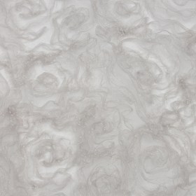 3D Fabric Roses Glitter Tulle – Light Gray 3D Fabric Roses Glitter Tulle – Light Gray