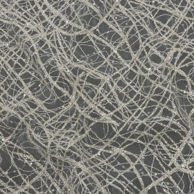Corded Glitter Tulle with Sequins – White and Metallic Silver Abstract Corded Glitter Tulle with Sequins – White and Metallic Silver Abstract