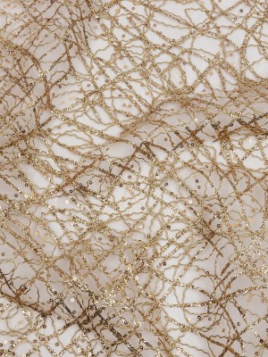 Corded Glitter Tulle with Sequins – Corded Glitter Tulle with Sequins –