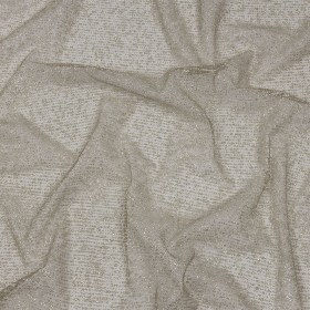 Glitter Tulle – Mink and Silver Abstract Striations – Flare Collection Glitter Tulle – Mink and Silver Abstract Striations – Flare Collection