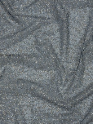 Glitter Tulle – Evening Blue and Silver Abstract Striations – Flare Collection Glitter Tulle – Evening Blue and Silver Abstract Striations – Flare Collection