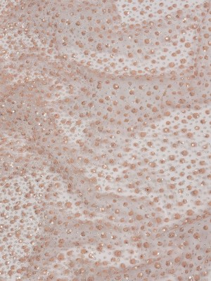3D Glitter Tulle – Pink Puffy Spots Gradient 3D Glitter Tulle – Pink Puffy Spots Gradient