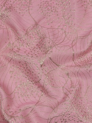 Metallic Gold and Pink Lines and Dots Luxury Brocade Metallic Gold and Pink Lines and Dots Luxury Brocade