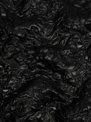 Metallic Black Smoky Swirls Luxury Brocade Metallic Black Smoky Swirls Luxury Brocade