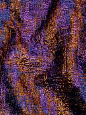 Metallic Blue, Purple and Orange Distressed Plaid Luxury Brocade Metallic Blue, Purple and Orange Distressed Plaid Luxury Brocade