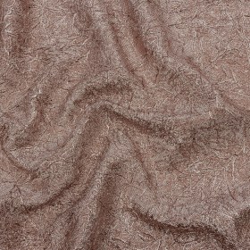 Astrolabe Metallic Light Pink Crinkled Luxury Brocade with Black Backing Astrolabe Metallic Light Pink Crinkled Luxury Brocade with Black Backing