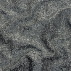 Astrolabe Metallic Bright Silver Crinkled Luxury Brocade with Black Backing Astrolabe Metallic Bright Silver Crinkled Luxury Brocade with Black Backing