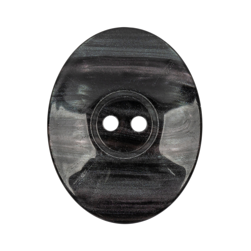 Smoky Sunset Striated Iridescent 2-Hole Oval Button – 54L/34mm Smoky Sunset Striated Iridescent 2-Hole Oval Button – 54L/34mm