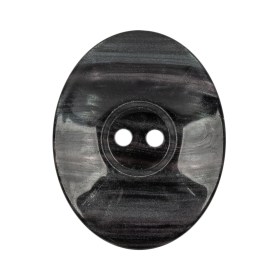 Smoky Sunset Striated Iridescent 2-Hole Oval Button – 54L/34mm Smoky Sunset Striated Iridescent 2-Hole Oval Button – 54L/34mm