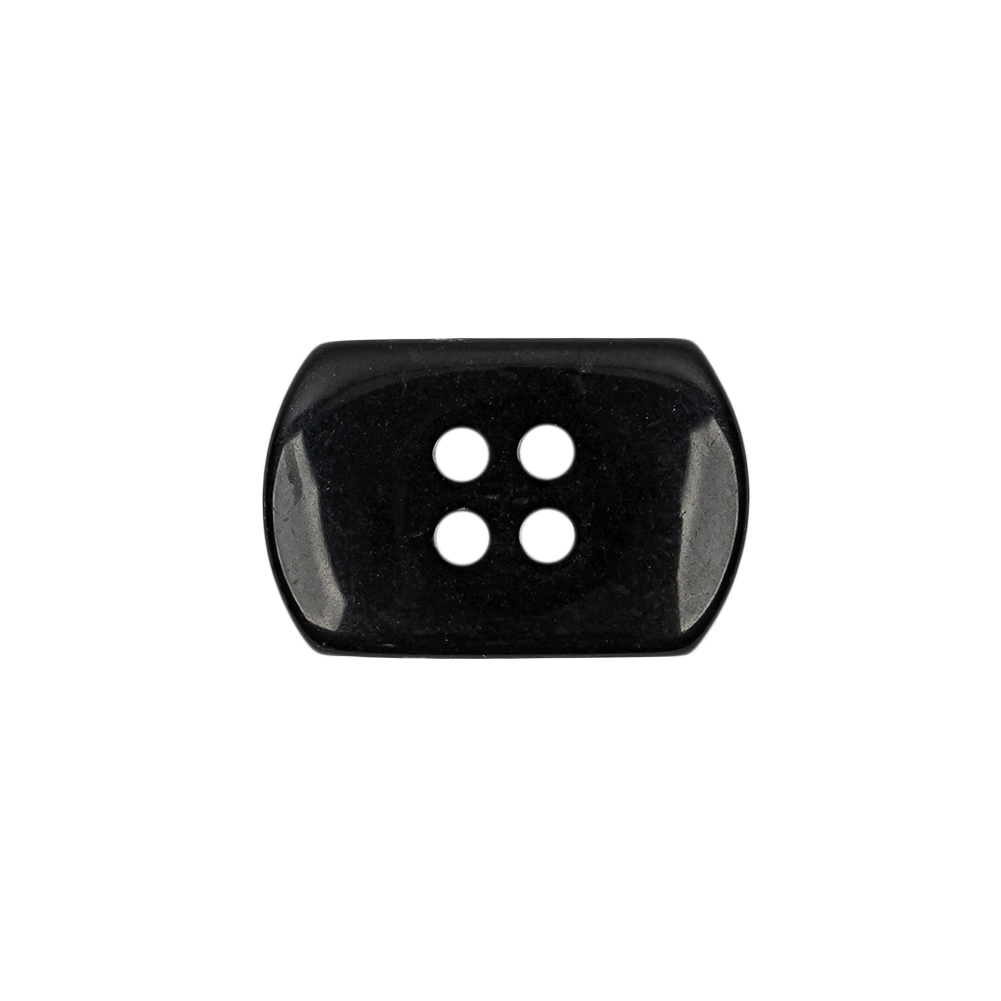 Italian Smoky Iridescent Rectangular 4-Hole Plastic Button – 36L/23mm Italian Smoky Iridescent Rectangular 4-Hole Plastic Button – 36L/23mm