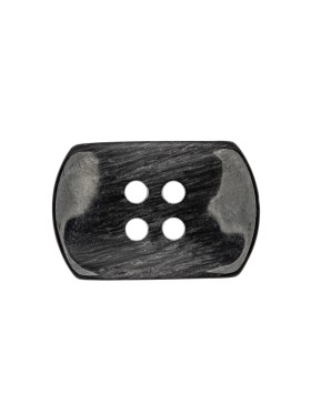 Italian Smoky Iridescent Rectangular 4-Hole Plastic Button – 36L/23mm Italian Smoky Iridescent Rectangular 4-Hole Plastic Button – 36L/23mm