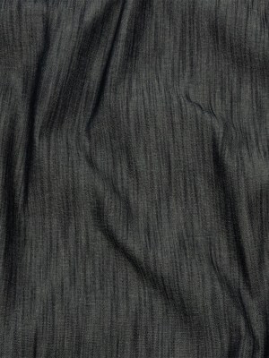 Italian Muted Indigo Striated Lightweight Cotton Denim Italian Muted Indigo Striated Lightweight Cotton Denim