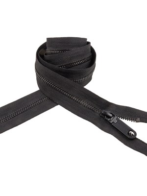 Milly Black T5 Open End Metal Zipper – 36″ Milly Black T5 Open End Metal Zipper – 36″