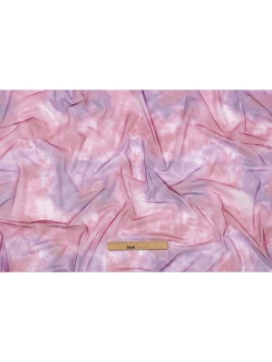 Magenta and Purple Abstract Watercolor Printed Tulle Magenta and Purple Abstract Watercolor Printed Tulle