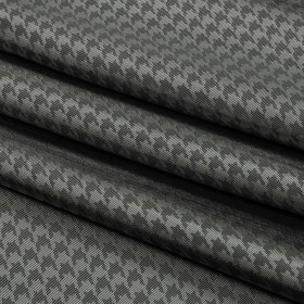 Houndstooth Jacquard Lining – Gray and Charcoal Bi-Color Houndstooth Jacquard Lining – Gray and Charcoal Bi-Color