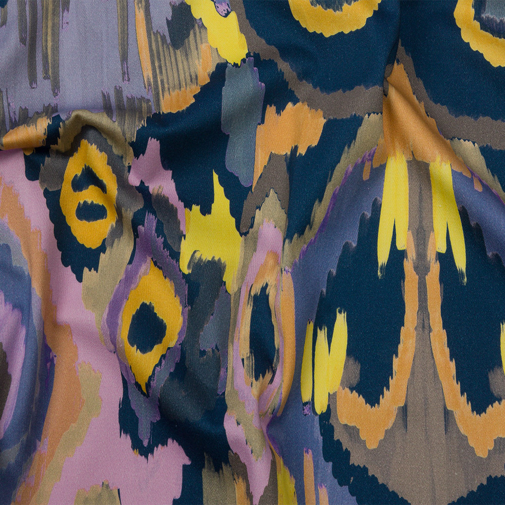 Mood Exclusive Blue Life Outside Stretch Cotton Sateen Mood Exclusive Blue Life Outside Stretch Cotton Sateen