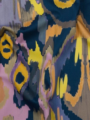 Mood Exclusive Blue Life Outside Stretch Cotton Sateen Mood Exclusive Blue Life Outside Stretch Cotton Sateen