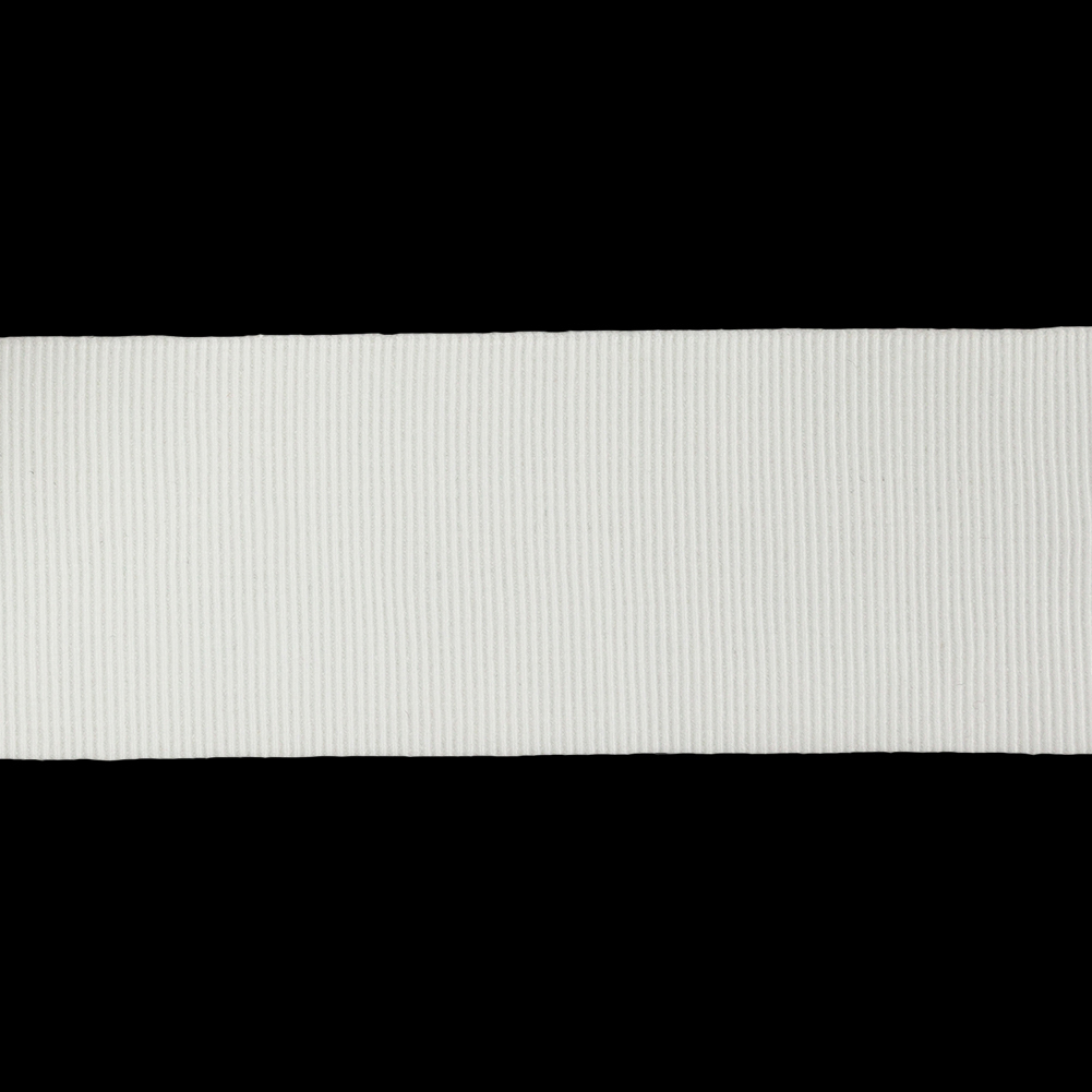 Ivory Stretch Grosgrain Trim - 1.625"