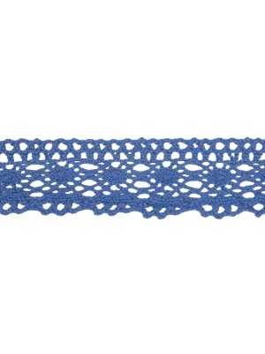 Sky Blue Classic Crochet Lace Trim – 2″ Sky Blue Classic Crochet Lace Trim – 2″
