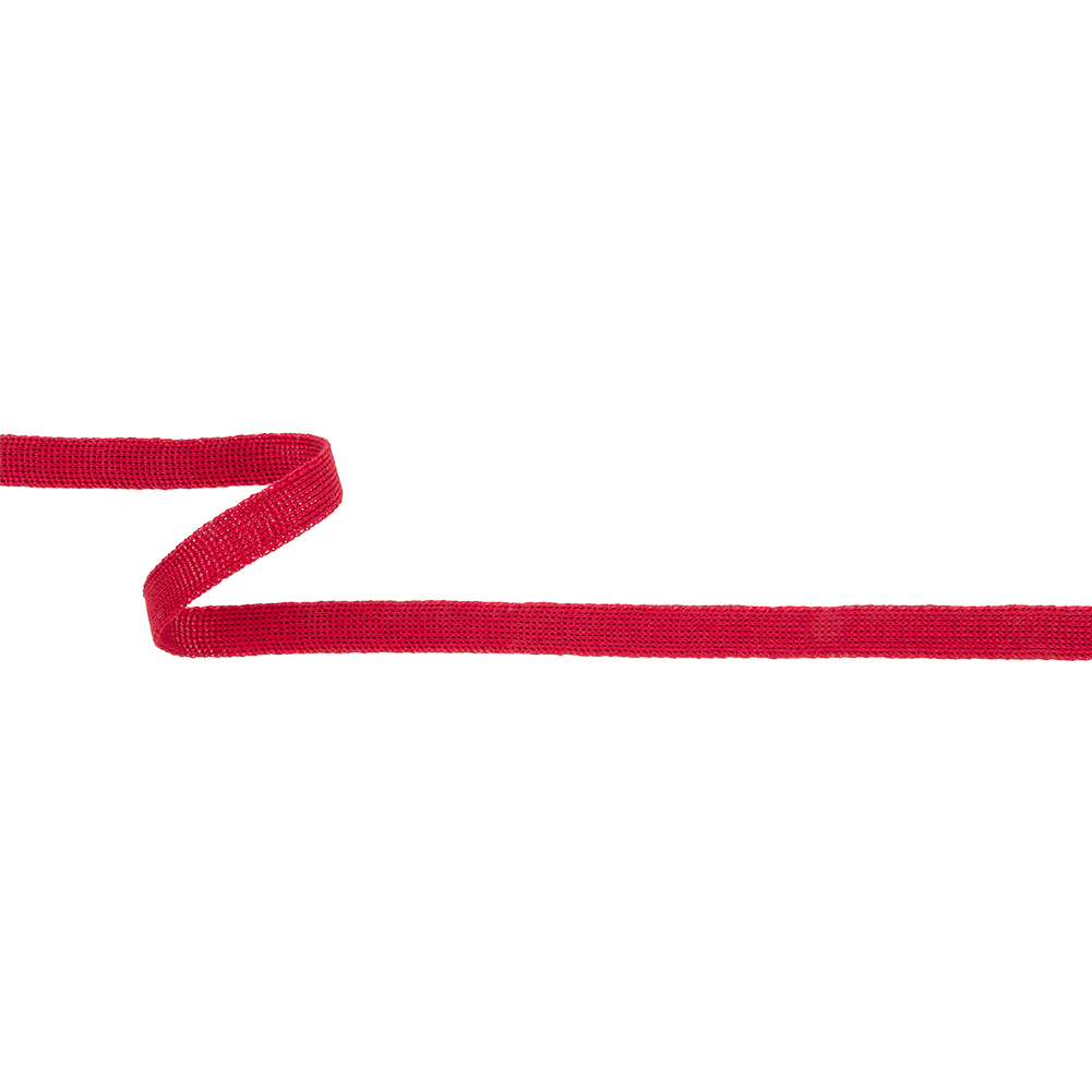 Carmine Cotton Knit Trim Tape – 0.375″ Carmine Cotton Knit Trim Tape – 0.375″