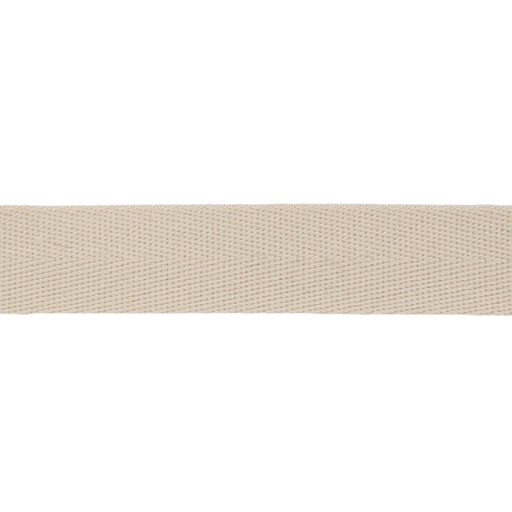 Buttercream Cotton Twill Tape - 0.625"