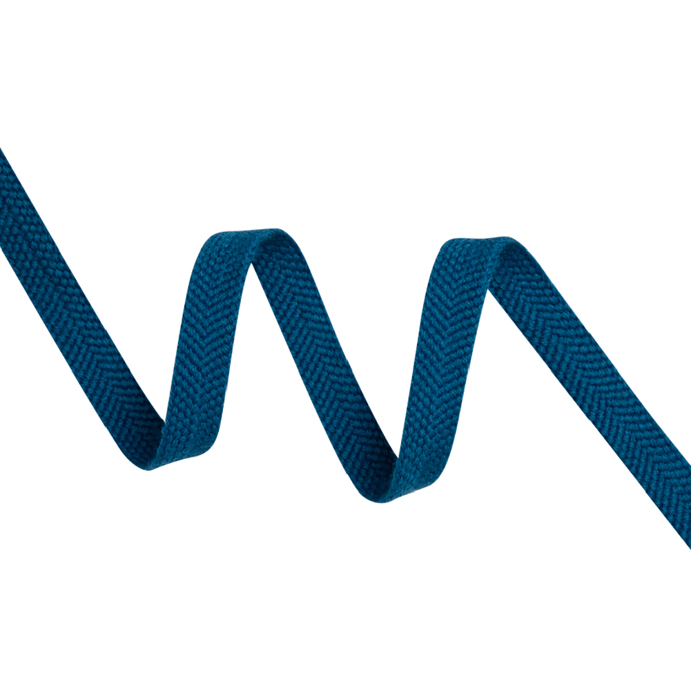 Teal Wool Braided Tape – 0.5″ Teal Wool Braided Tape – 0.5″