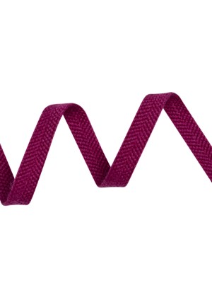 Berry Wool Braided Tape – 0.5″ Berry Wool Braided Tape – 0.5″