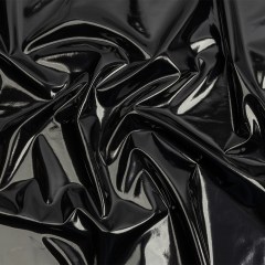 Black Stretch Faux Patent Leather Black Stretch Faux Patent Leather