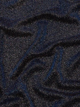 Nylon Knit with All-Over Glitter – Electric Blue – Sun Streams Collection Nylon Knit with All-Over Glitter – Electric Blue – Sun Streams Collection