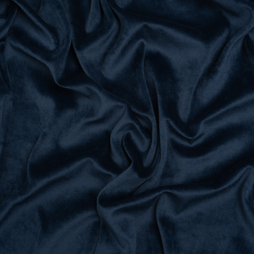 Polyester Velour – Navy Polyester Velour – Navy