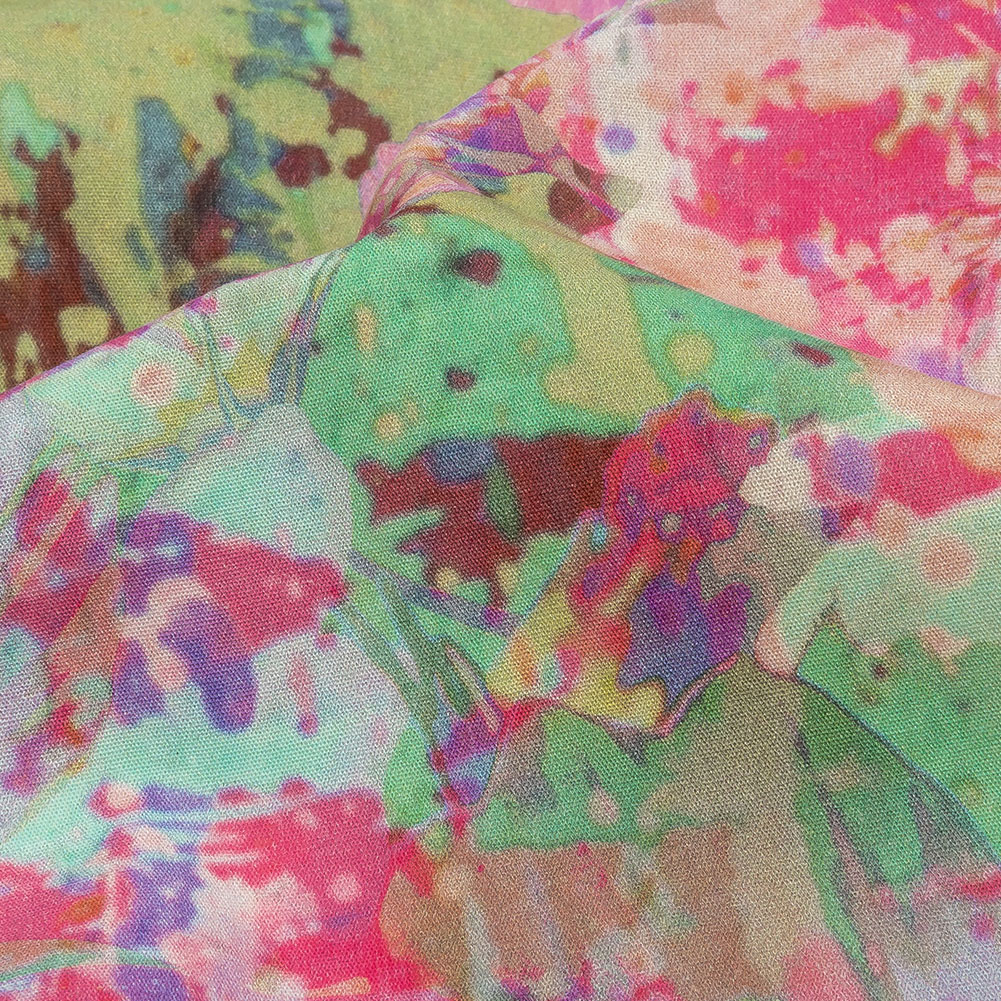 Mood Exclusive Pink Botanical Trip Cotton Poplin Mood Exclusive Pink Botanical Trip Cotton Poplin