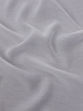 Silk and Viscose Voile – White Silk and Viscose Voile – White