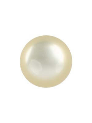 Vintage Ivory Pearlescent Half Done Shank Back Plastic Button – 28L/18mm Vintage Ivory Pearlescent Half Done Shank Back Plastic Button – 28L/18mm