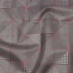 Black and Red Weaving Patterns Translucent Vinyl Black and Red Weaving Patterns Translucent Vinyl