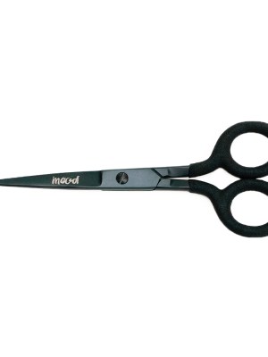 Mood Matte Black Embroidery Scissors with Matte Rubber Grips – 5″ Mood Matte Black Embroidery Scissors with Matte Rubber Grips – 5″