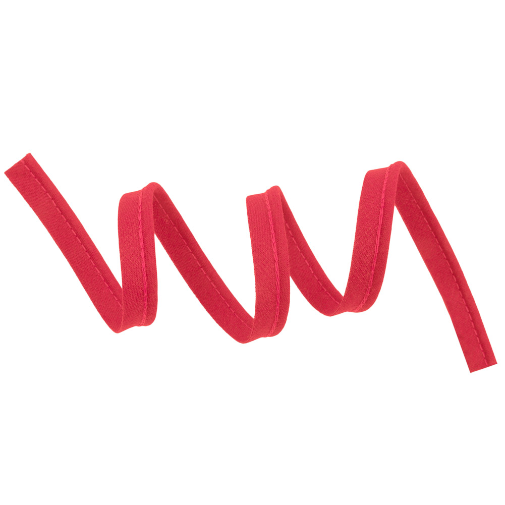 Pepper French Urban Red Cotton Blend Piping - 10mm