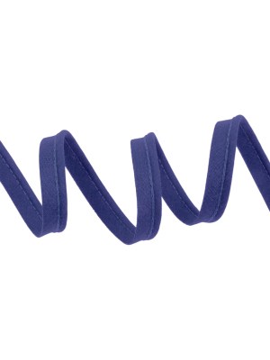 Pepper French Lapis Lazuli Cotton Blend Piping – 10mm Pepper French Lapis Lazuli Cotton Blend Piping – 10mm