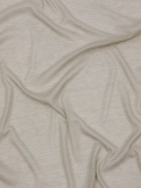 Famous Designer Light Stone Viscose and Cotton Lightweight Interlock Knit Famous Designer Light Stone Viscose and Cotton Lightweight Interlock Knit