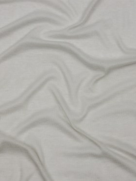 Famous Designer Light Gray Viscose and Cotton Lightweight Interlock Knit Famous Designer Light Gray Viscose and Cotton Lightweight Interlock Knit