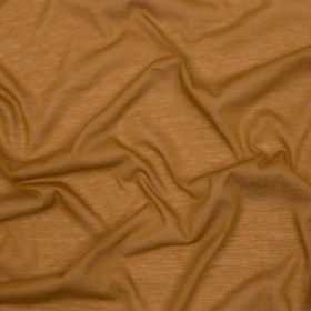 Famous Designer Ochre Featherweight Cotton Jersey Famous Designer Ochre Featherweight Cotton Jersey