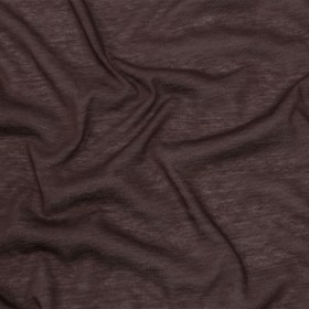 Famous Designer Brown Featherweight Cotton Jersey Famous Designer Brown Featherweight Cotton Jersey