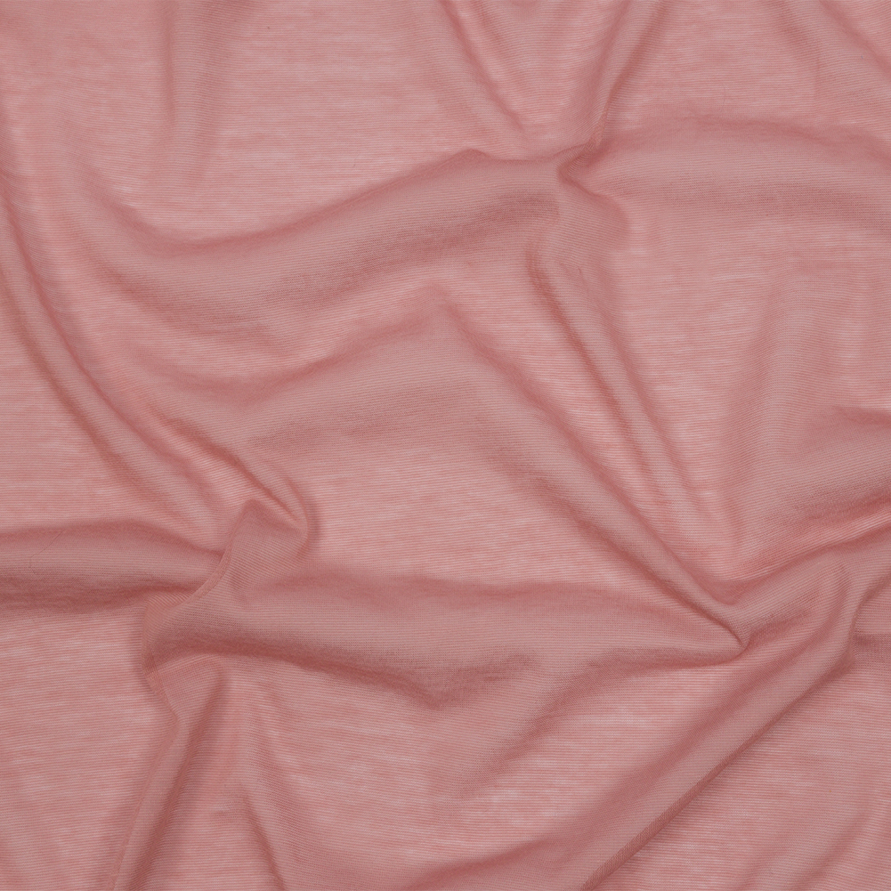 Famous Designer Blush Featherweight Cotton Jersey Famous Designer Blush Featherweight Cotton Jersey