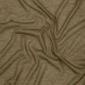Famous Designer Army Green Featherweight Viscose and Cotton Jersey Famous Designer Army Green Featherweight Viscose and Cotton Jersey