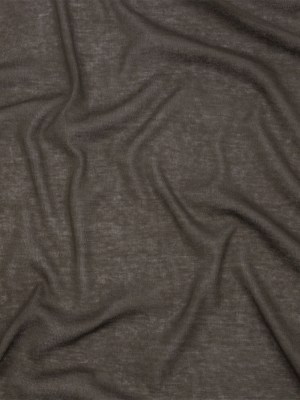 Famous Designer Gray Lightweight Cotton Interlock Knit Famous Designer Gray Lightweight Cotton Interlock Knit