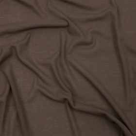Famous Designer Taupe Cotton Crepe Knit Famous Designer Taupe Cotton Crepe Knit