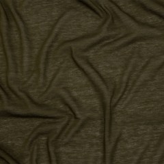 Famous Designer Seaweed Green Featherweight Cotton Jersey Famous Designer Seaweed Green Featherweight Cotton Jersey