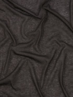 Famous Designer Dark Gray Lightweight Cotton Interlock Knit Famous Designer Dark Gray Lightweight Cotton Interlock Knit