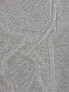 Famous Designer White Lightweight Cotton Interlock Knit Famous Designer White Lightweight Cotton Interlock Knit